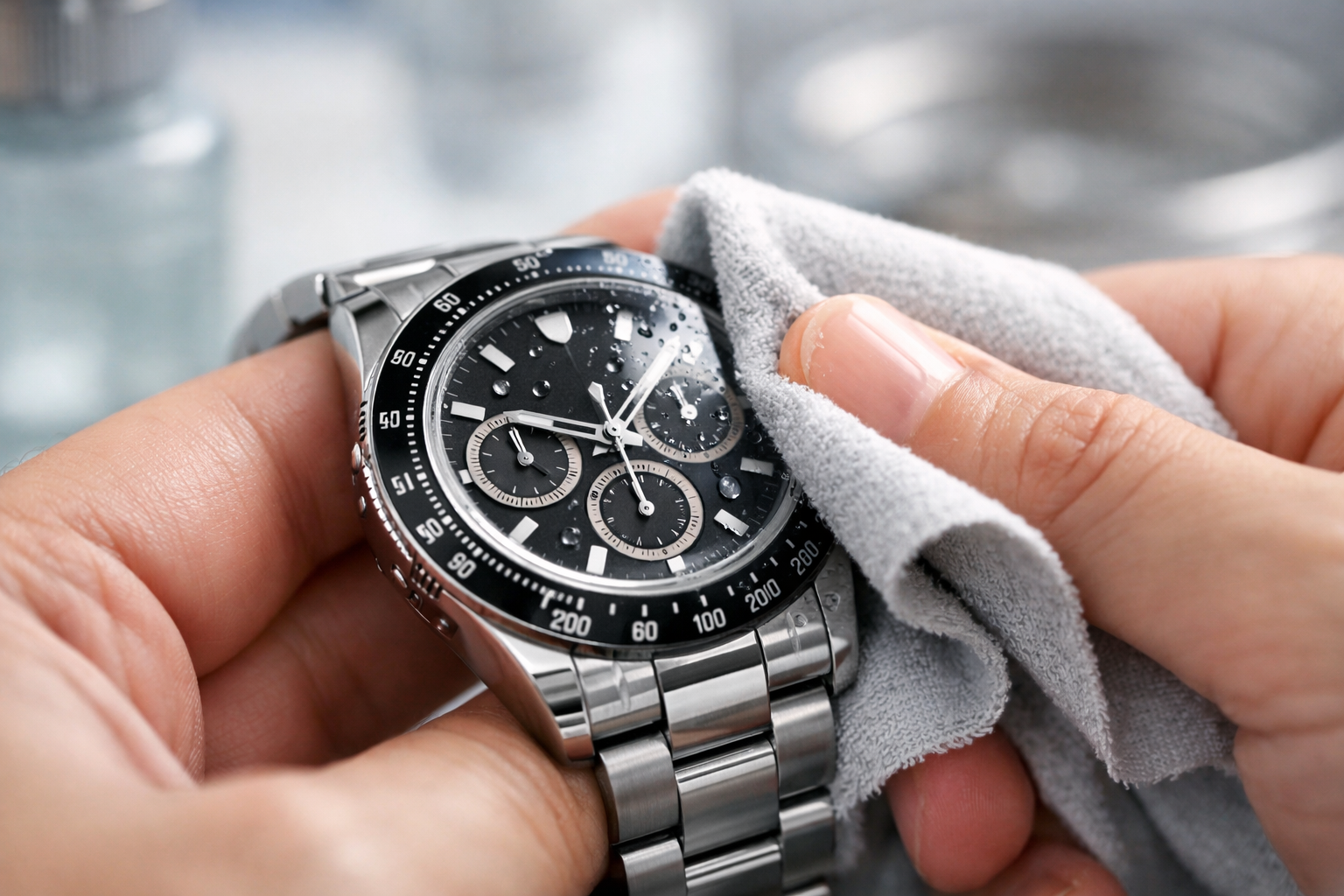 Horloge schoonmaken en onderhoud door EM Watch Service Houten