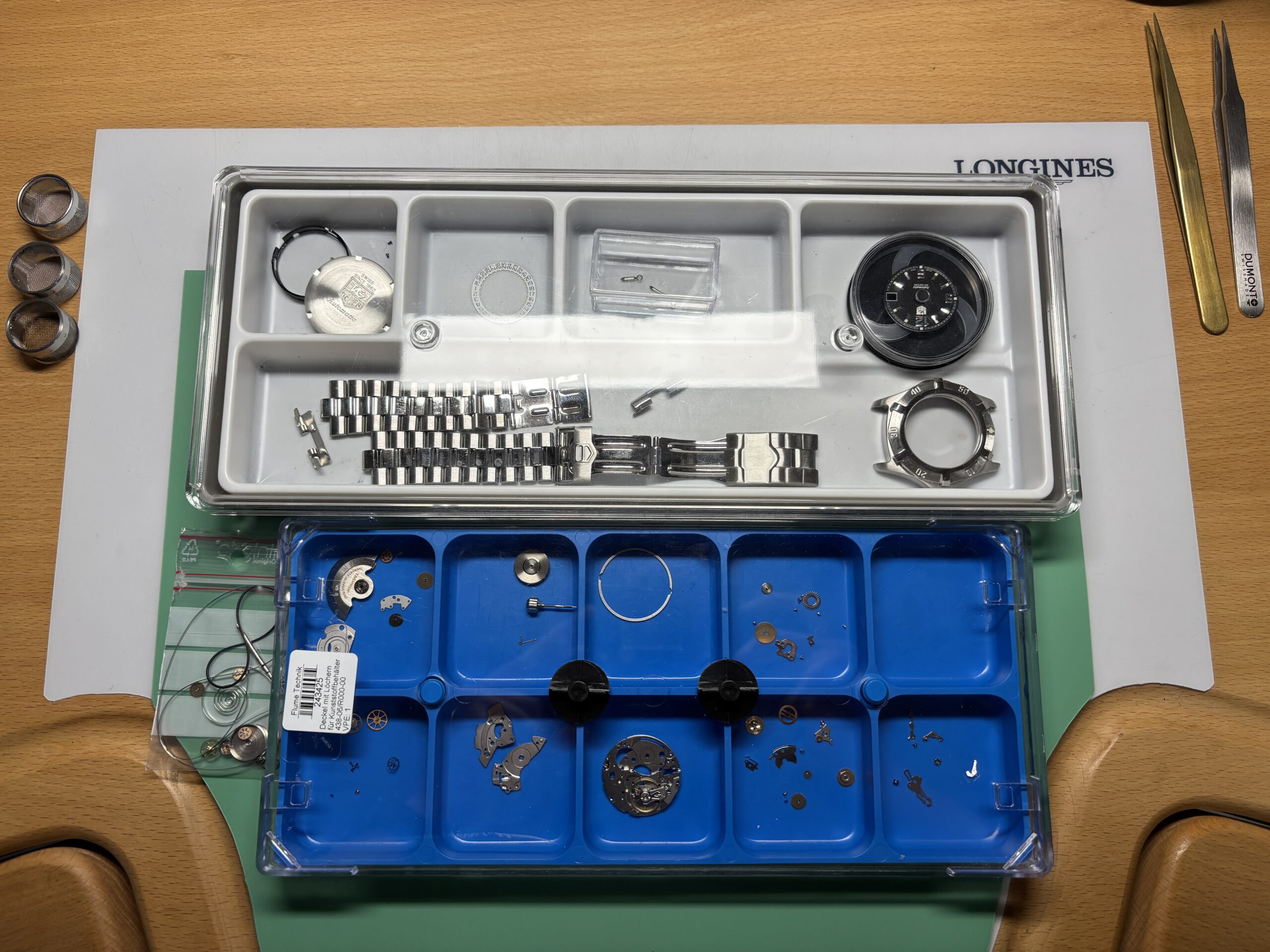 Horloge reparatie Houten met originele en Zwitserse onderdelen EM Watch Service